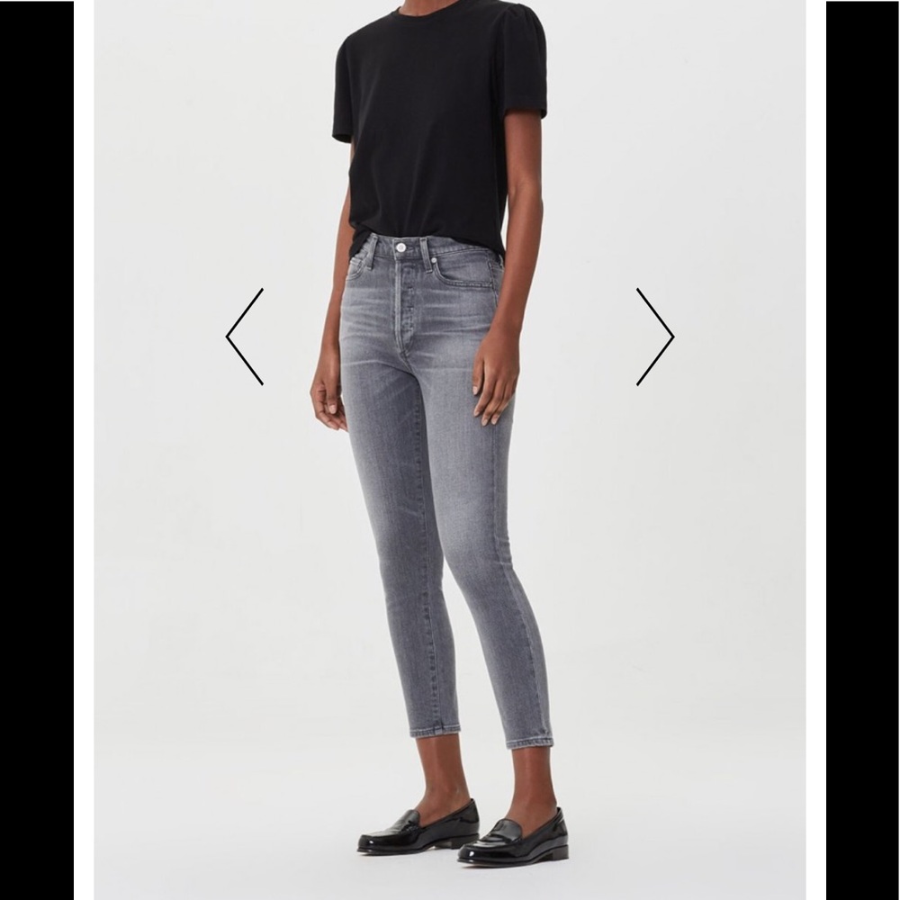 Citizens of humanity Olivia crop jeans size 23